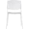 Isl Furnishings Zuho Modern Indoor Outdoor Chair 2, Zuho II - White, PR CH60DC-2PK-PP08 - alternate 4